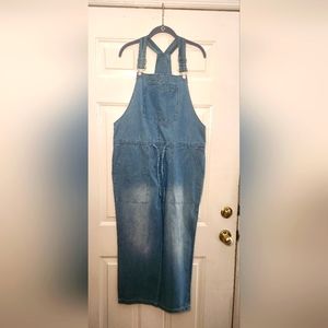 Belinda Denim(chambray) Overalls Size M